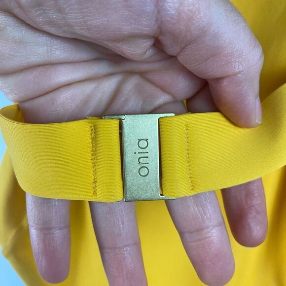 Onia Danielle One Piece Belted Swimsuit - Picture 8 of 12